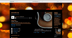 Desktop Screenshot of americanfreshman.bandcamp.com