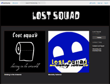 Tablet Screenshot of lostsquad.bandcamp.com