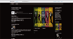 Desktop Screenshot of kamikazequeens.bandcamp.com