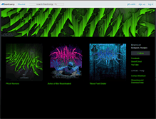 Tablet Screenshot of brainlust.bandcamp.com