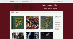 Desktop Screenshot of judgementday.bandcamp.com