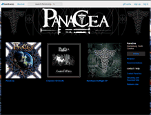 Tablet Screenshot of panacea.bandcamp.com