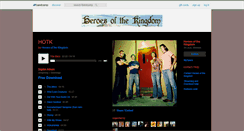 Desktop Screenshot of heroesofthekingdom.bandcamp.com