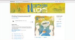 Desktop Screenshot of northern-lights.bandcamp.com