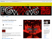 Tablet Screenshot of fgwmws.bandcamp.com