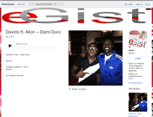 Tablet Screenshot of egist.bandcamp.com