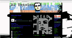 Desktop Screenshot of djtension.bandcamp.com