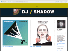 Tablet Screenshot of djshadow.bandcamp.com