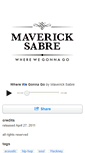 Mobile Screenshot of mavericksabre.bandcamp.com