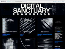 Tablet Screenshot of digitalsanctuaryrecordings.bandcamp.com