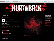 Tablet Screenshot of hurtthemback.bandcamp.com