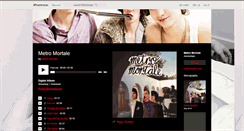 Desktop Screenshot of metromortale.bandcamp.com