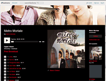 Tablet Screenshot of metromortale.bandcamp.com