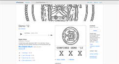 Desktop Screenshot of confined.bandcamp.com