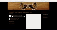 Desktop Screenshot of damngod.bandcamp.com