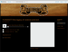 Tablet Screenshot of damngod.bandcamp.com