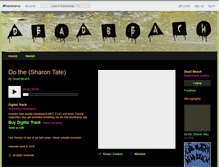 Tablet Screenshot of deadbeach.bandcamp.com