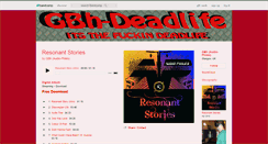 Desktop Screenshot of gbh-deadlife.bandcamp.com