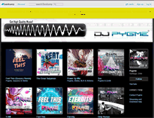 Tablet Screenshot of djpygme.bandcamp.com