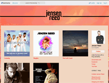 Tablet Screenshot of jensenreed.bandcamp.com