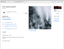 Tablet Screenshot of cdbh.bandcamp.com