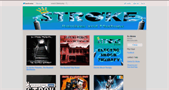 Desktop Screenshot of djstroke.bandcamp.com