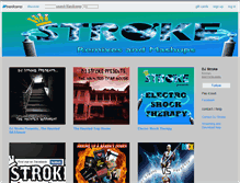 Tablet Screenshot of djstroke.bandcamp.com