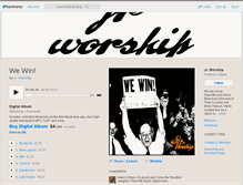 Tablet Screenshot of jrworship.bandcamp.com