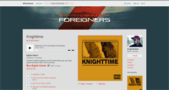 Desktop Screenshot of knightstalker.bandcamp.com