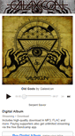 Mobile Screenshot of galaxicon.bandcamp.com
