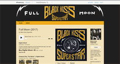 Desktop Screenshot of blackkisssuperstar.bandcamp.com