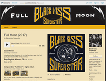 Tablet Screenshot of blackkisssuperstar.bandcamp.com