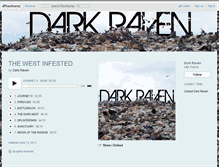 Tablet Screenshot of darkraven.bandcamp.com