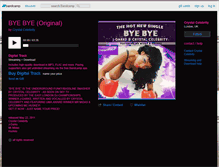 Tablet Screenshot of crystalcelebrity.bandcamp.com