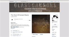 Desktop Screenshot of glasscannons.bandcamp.com