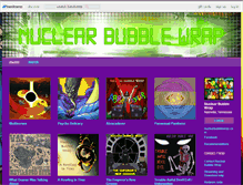 Tablet Screenshot of nuclearbubblewrap.bandcamp.com
