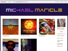 Tablet Screenshot of michaelmaricle.bandcamp.com