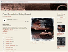 Tablet Screenshot of duncanalldridge.bandcamp.com