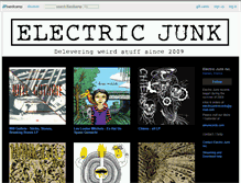 Tablet Screenshot of electricjunkrecords.bandcamp.com
