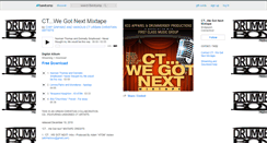 Desktop Screenshot of ctwegotnextmixtape.bandcamp.com