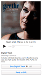 Mobile Screenshot of grethe.bandcamp.com
