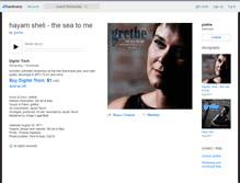 Tablet Screenshot of grethe.bandcamp.com