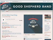 Tablet Screenshot of goodshepherdband.bandcamp.com