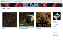 Tablet Screenshot of ccdm.bandcamp.com