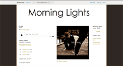 Desktop Screenshot of morninglights.bandcamp.com