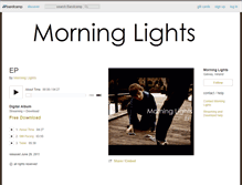 Tablet Screenshot of morninglights.bandcamp.com