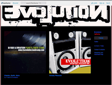 Tablet Screenshot of itsevolution.bandcamp.com