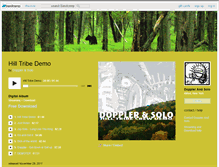 Tablet Screenshot of hilltribedemo.bandcamp.com