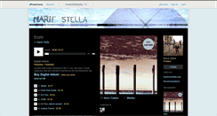Desktop Screenshot of mariestella.bandcamp.com