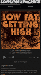 Mobile Screenshot of lowfatgettinghigh.bandcamp.com